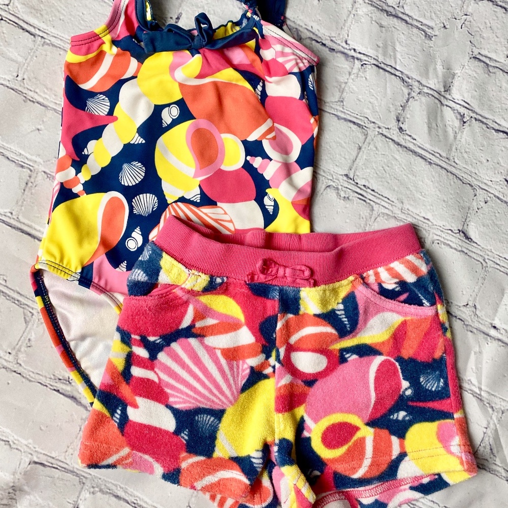 Matching Swimsuit and Bottoms